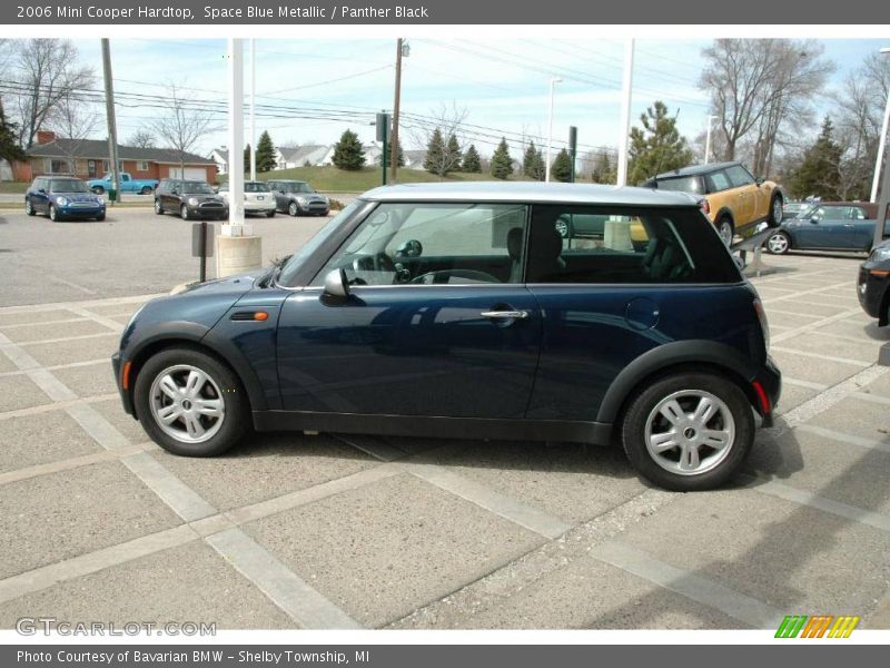 Space Blue Metallic / Panther Black 2006 Mini Cooper Hardtop