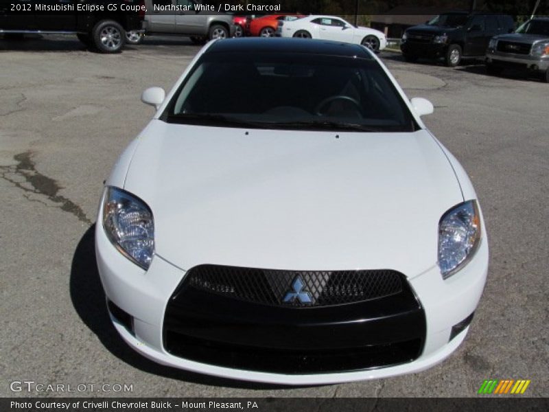 Northstar White / Dark Charcoal 2012 Mitsubishi Eclipse GS Coupe