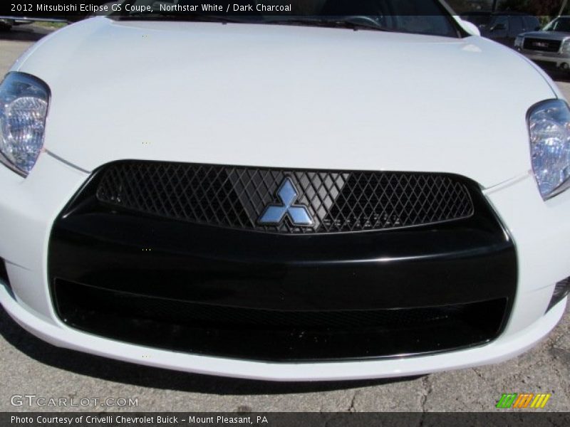Northstar White / Dark Charcoal 2012 Mitsubishi Eclipse GS Coupe