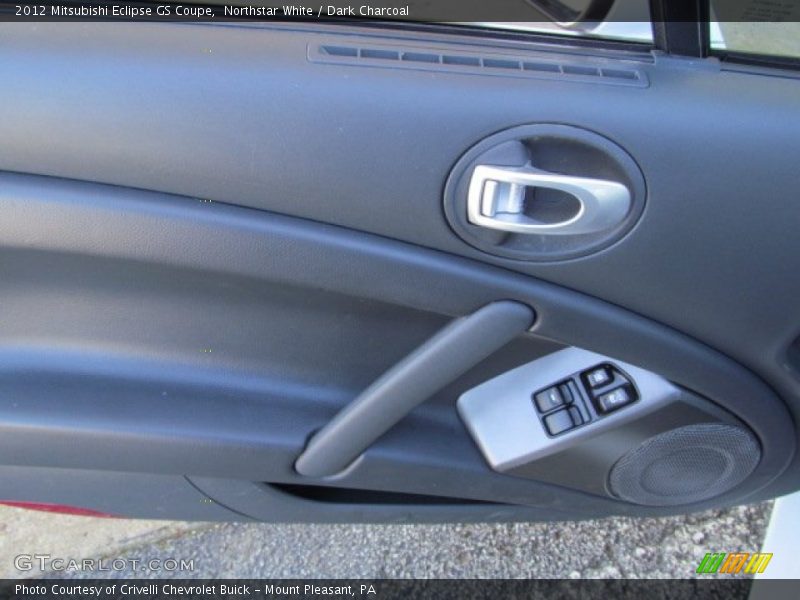 Northstar White / Dark Charcoal 2012 Mitsubishi Eclipse GS Coupe