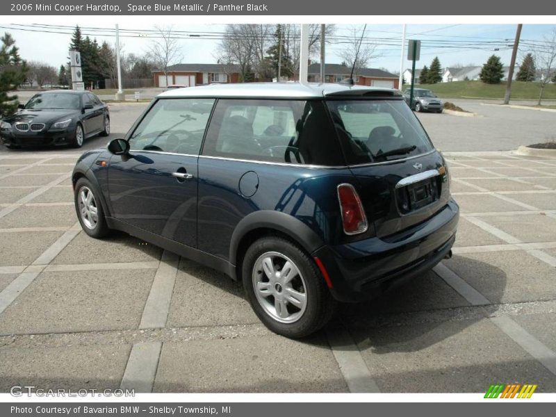 Space Blue Metallic / Panther Black 2006 Mini Cooper Hardtop