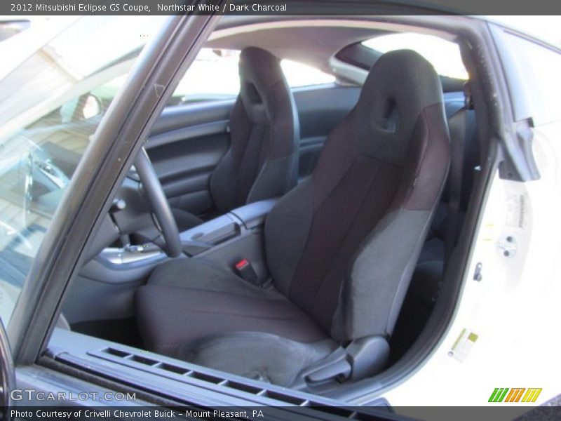 Northstar White / Dark Charcoal 2012 Mitsubishi Eclipse GS Coupe