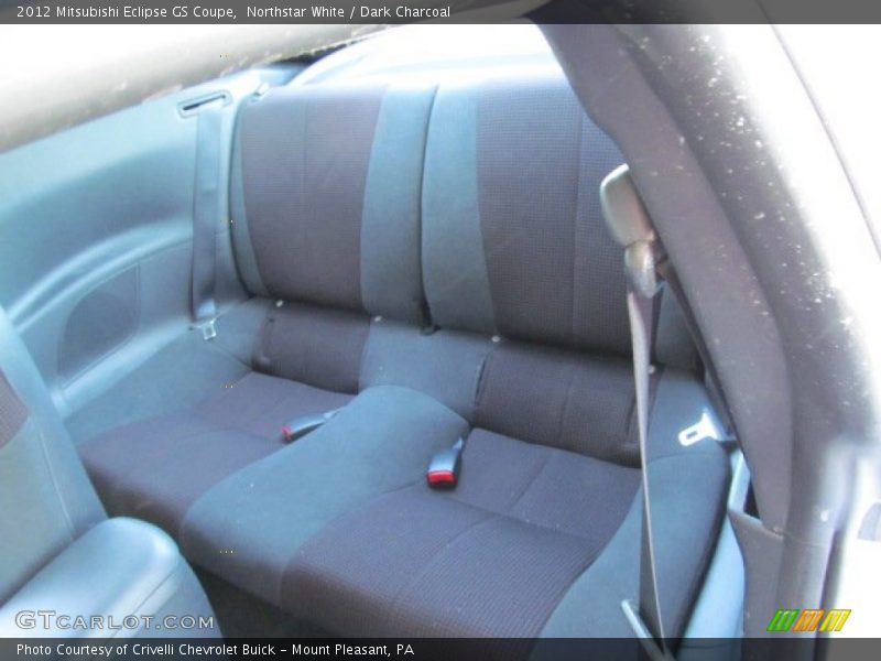 Northstar White / Dark Charcoal 2012 Mitsubishi Eclipse GS Coupe