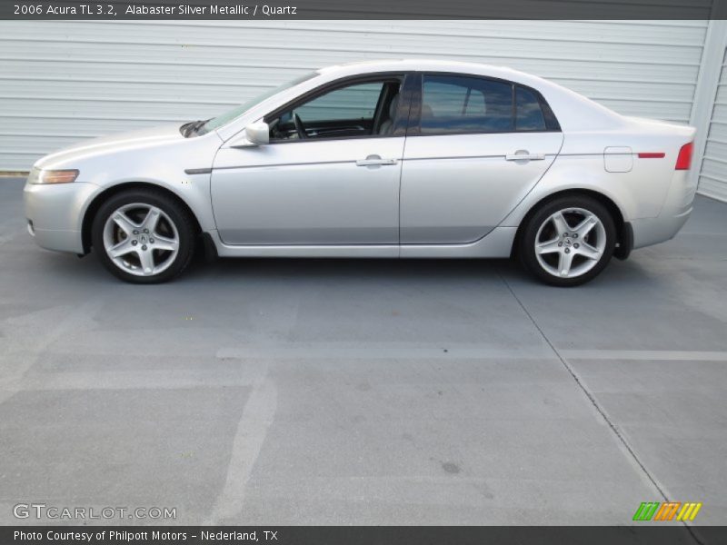 Alabaster Silver Metallic / Quartz 2006 Acura TL 3.2