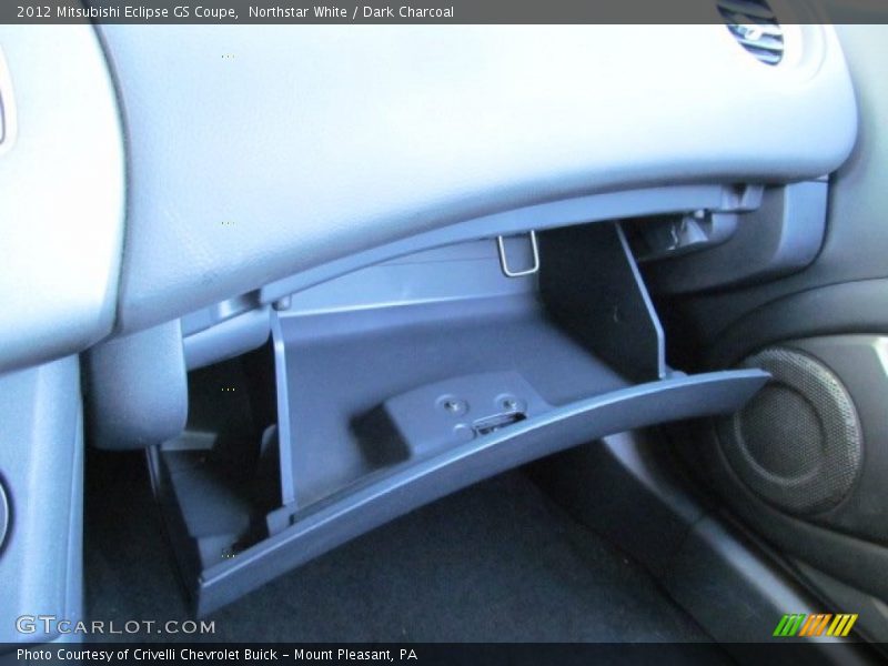 Northstar White / Dark Charcoal 2012 Mitsubishi Eclipse GS Coupe