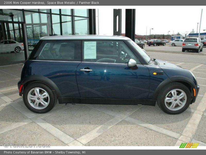 Space Blue Metallic / Panther Black 2006 Mini Cooper Hardtop