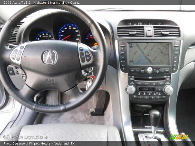 Alabaster Silver Metallic / Quartz 2006 Acura TL 3.2