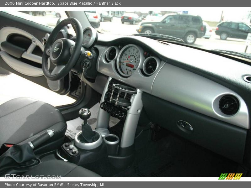 Space Blue Metallic / Panther Black 2006 Mini Cooper Hardtop