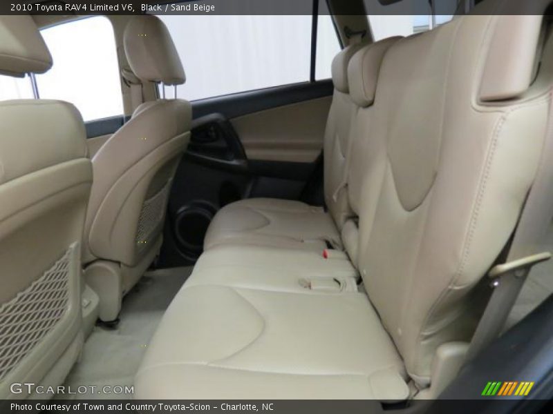 Black / Sand Beige 2010 Toyota RAV4 Limited V6