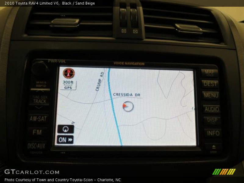 Black / Sand Beige 2010 Toyota RAV4 Limited V6