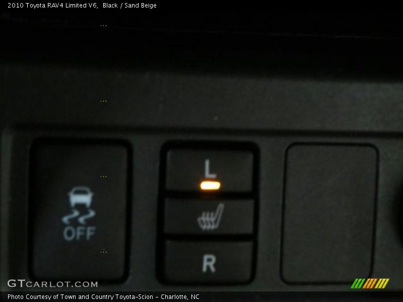 Black / Sand Beige 2010 Toyota RAV4 Limited V6