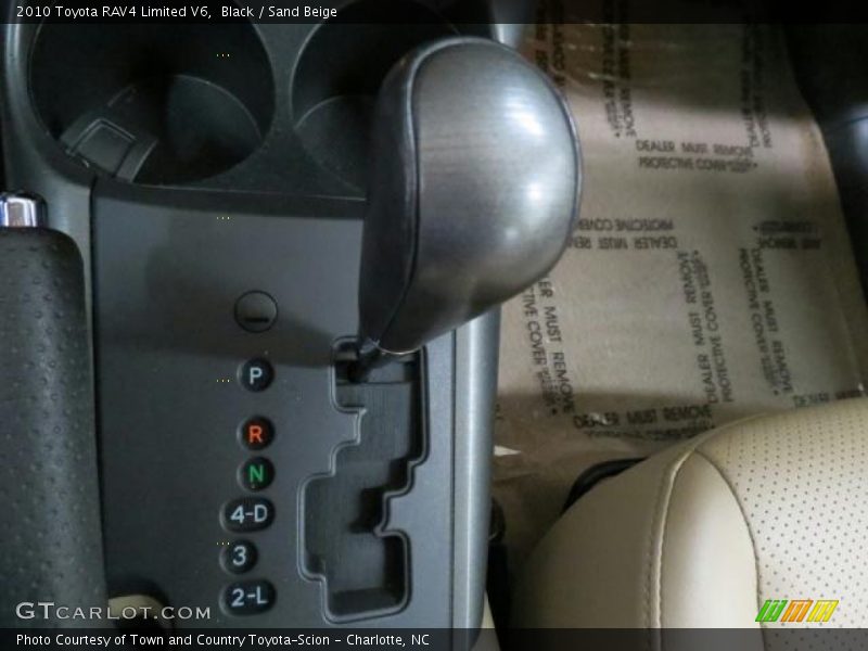 Black / Sand Beige 2010 Toyota RAV4 Limited V6