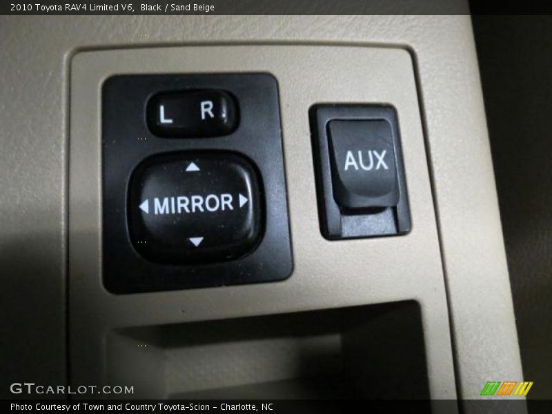 Black / Sand Beige 2010 Toyota RAV4 Limited V6