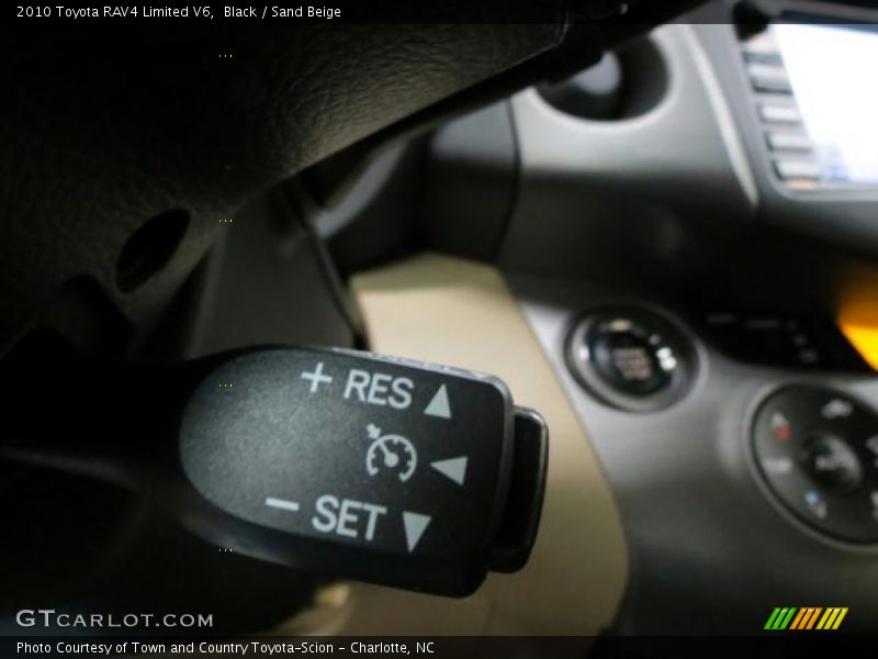 Black / Sand Beige 2010 Toyota RAV4 Limited V6