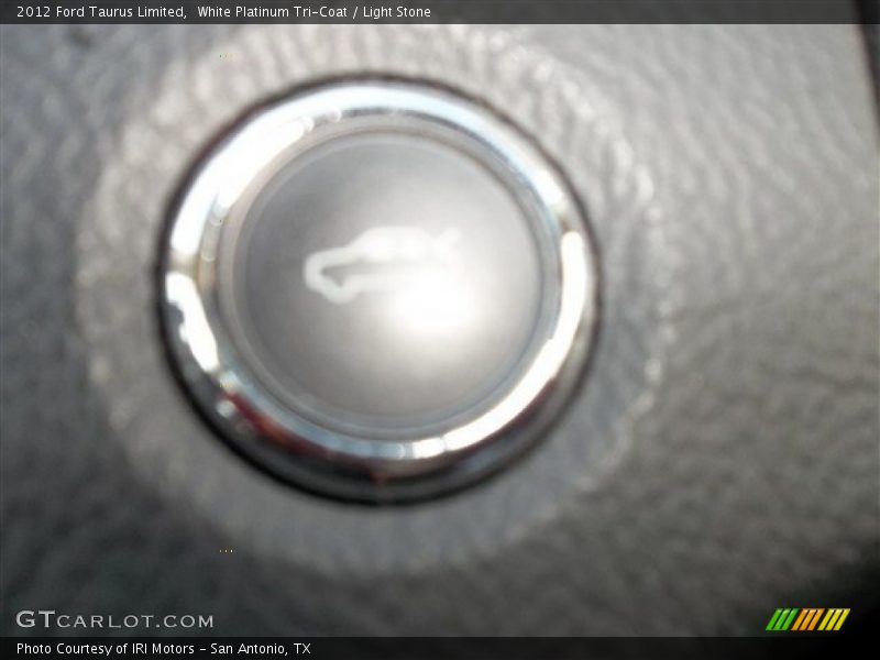 White Platinum Tri-Coat / Light Stone 2012 Ford Taurus Limited