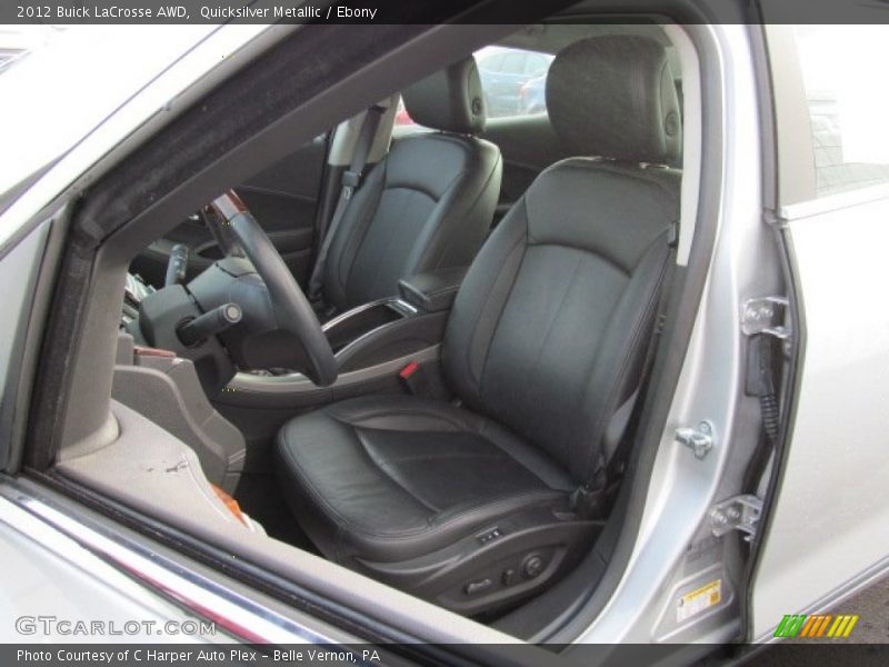 Front Seat of 2012 LaCrosse AWD