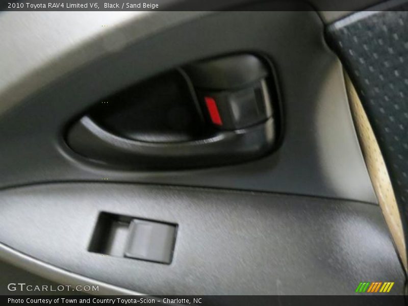 Black / Sand Beige 2010 Toyota RAV4 Limited V6