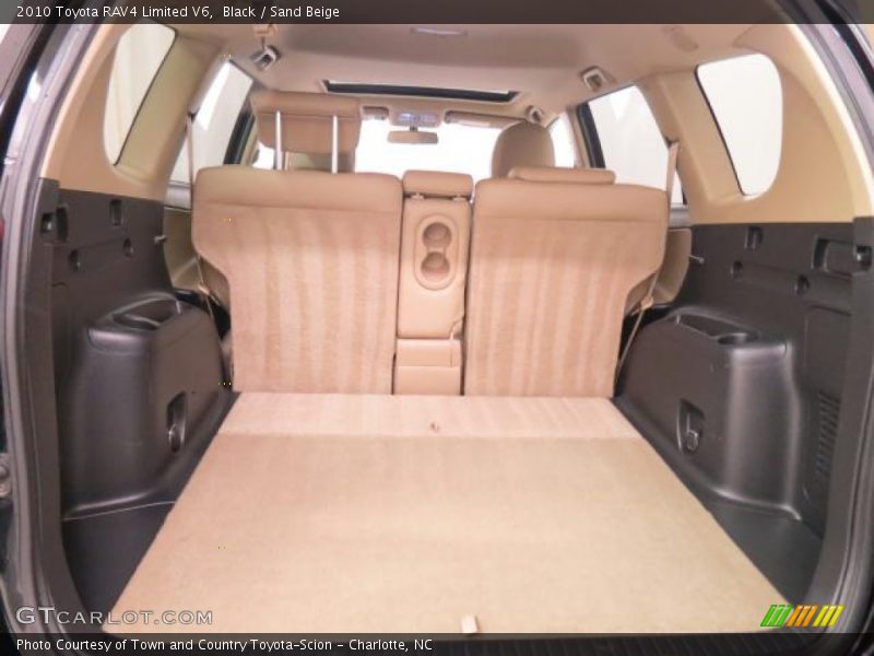Black / Sand Beige 2010 Toyota RAV4 Limited V6