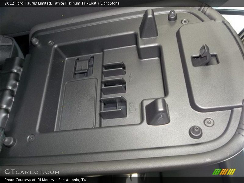 White Platinum Tri-Coat / Light Stone 2012 Ford Taurus Limited