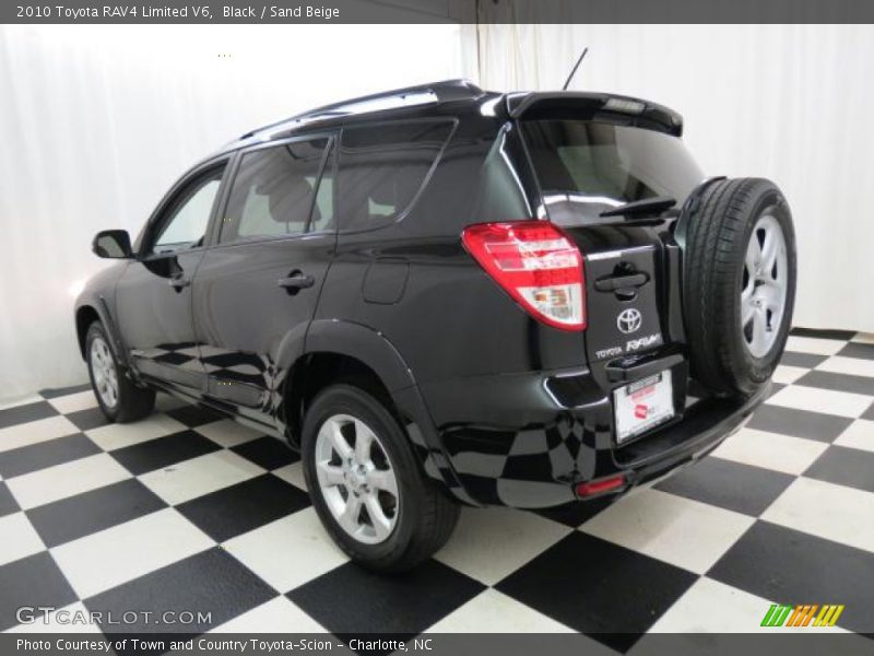 Black / Sand Beige 2010 Toyota RAV4 Limited V6