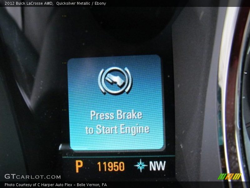 Quicksilver Metallic / Ebony 2012 Buick LaCrosse AWD
