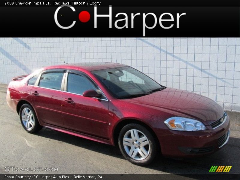 Red Jewel Tintcoat / Ebony 2009 Chevrolet Impala LT