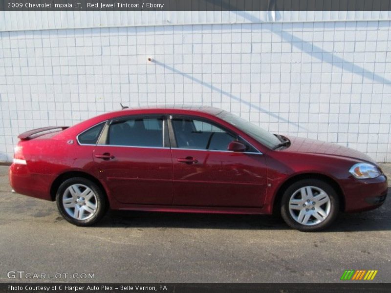 Red Jewel Tintcoat / Ebony 2009 Chevrolet Impala LT