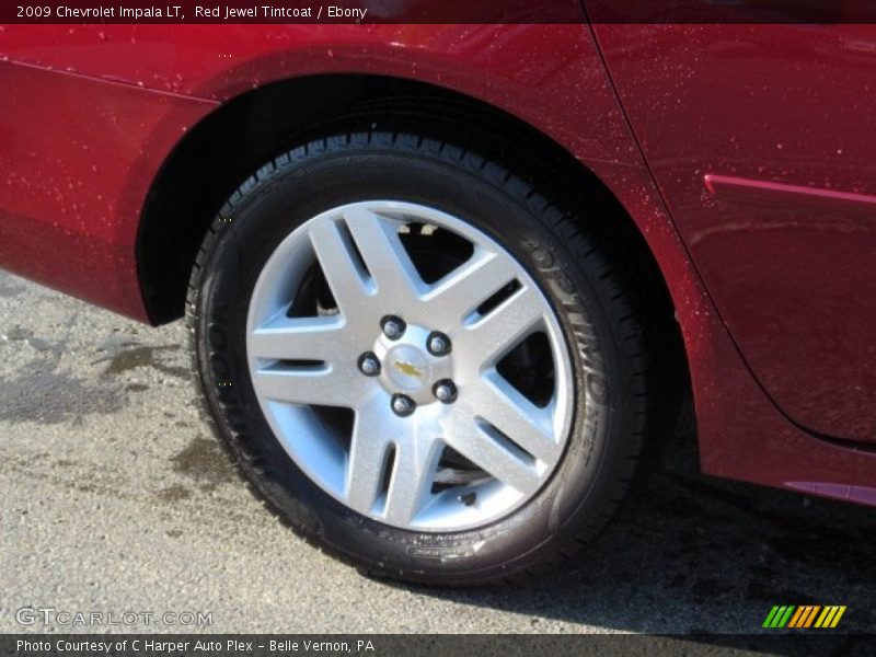 Red Jewel Tintcoat / Ebony 2009 Chevrolet Impala LT