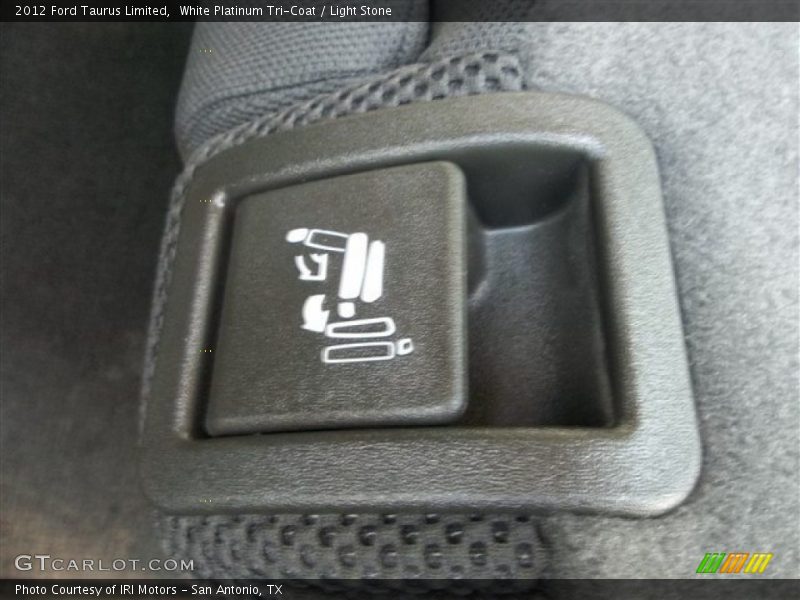 White Platinum Tri-Coat / Light Stone 2012 Ford Taurus Limited