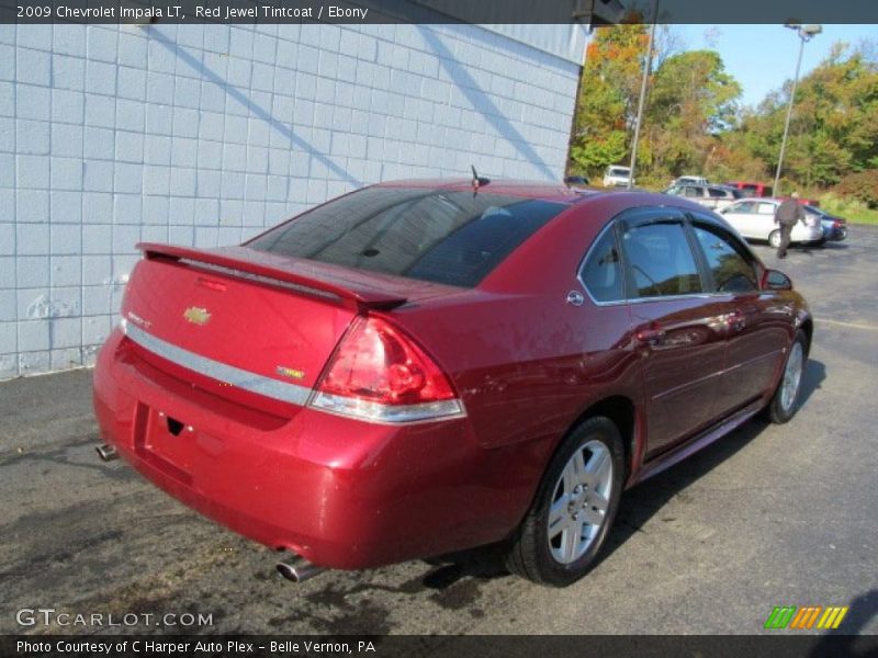 Red Jewel Tintcoat / Ebony 2009 Chevrolet Impala LT