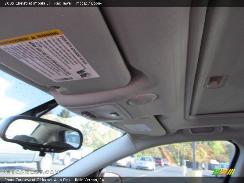 Red Jewel Tintcoat / Ebony 2009 Chevrolet Impala LT