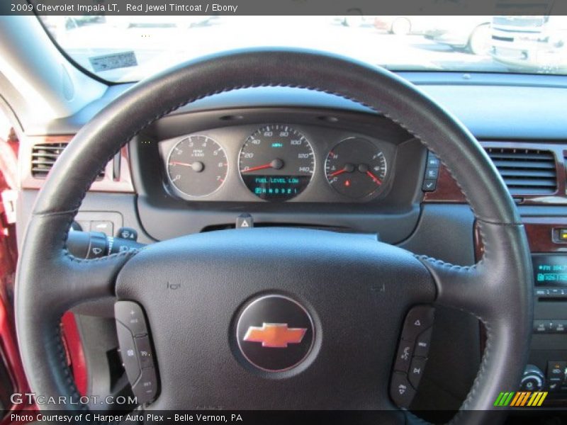 Red Jewel Tintcoat / Ebony 2009 Chevrolet Impala LT