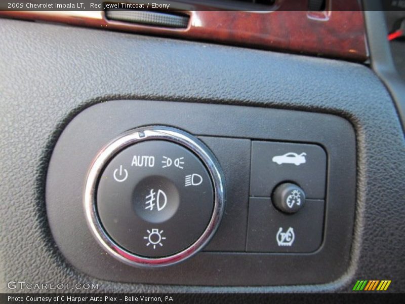 Red Jewel Tintcoat / Ebony 2009 Chevrolet Impala LT