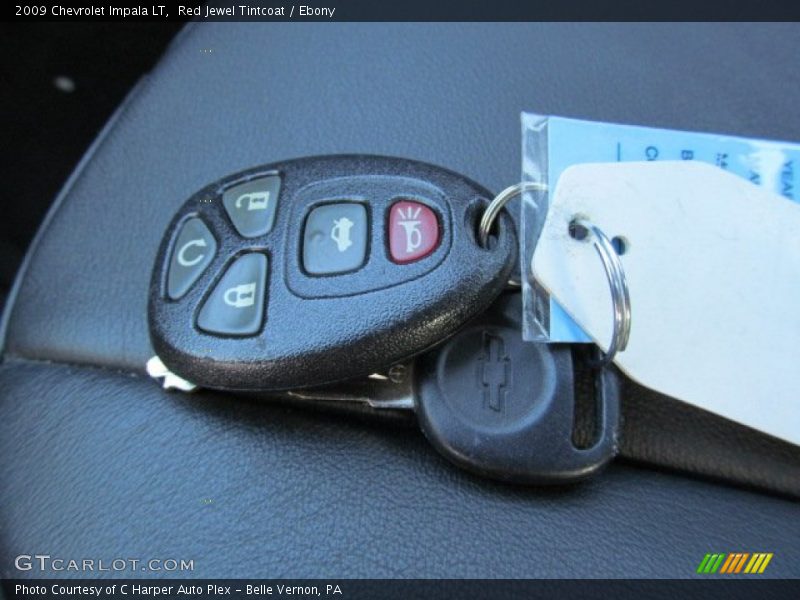 Red Jewel Tintcoat / Ebony 2009 Chevrolet Impala LT