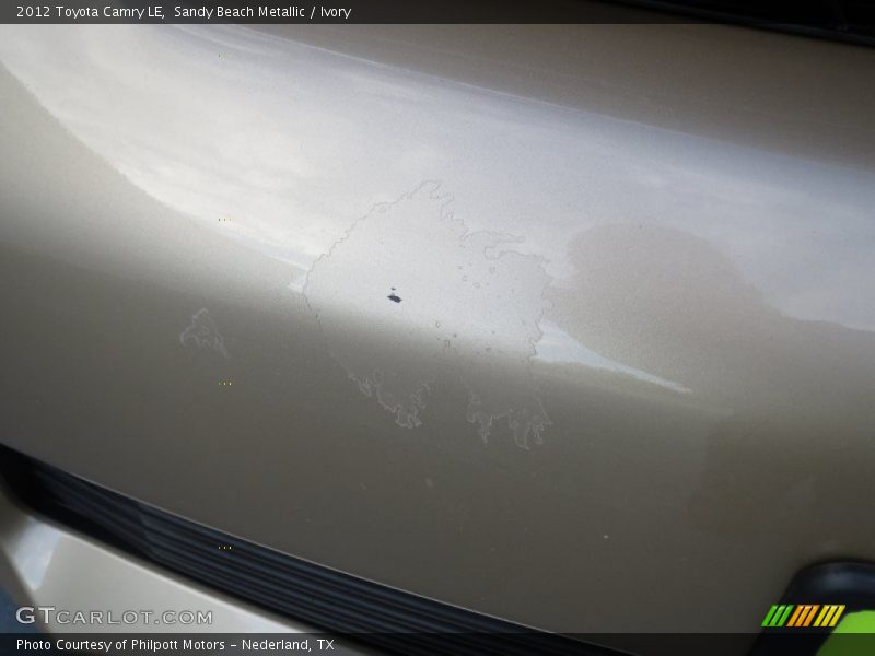 Sandy Beach Metallic / Ivory 2012 Toyota Camry LE