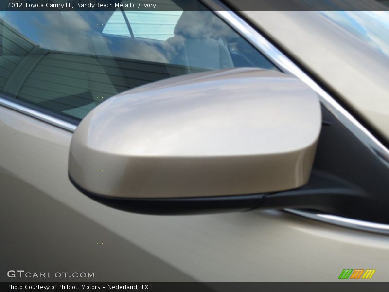 Sandy Beach Metallic / Ivory 2012 Toyota Camry LE