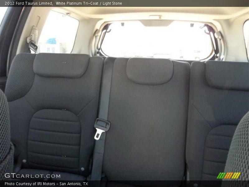 White Platinum Tri-Coat / Light Stone 2012 Ford Taurus Limited