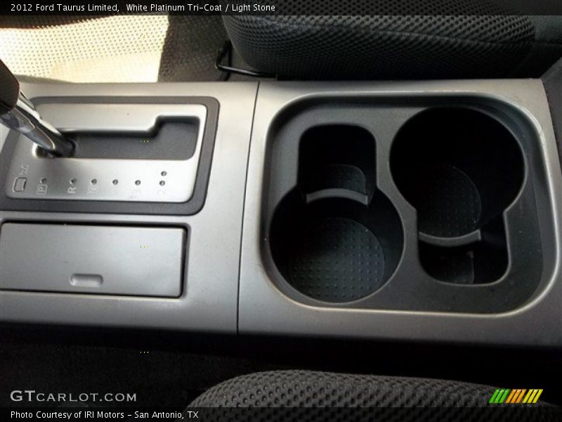 White Platinum Tri-Coat / Light Stone 2012 Ford Taurus Limited