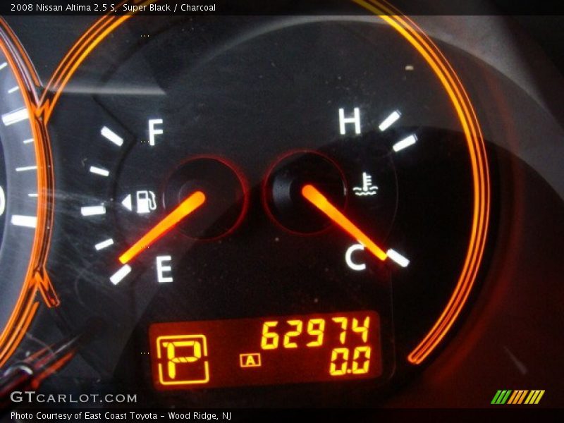 Super Black / Charcoal 2008 Nissan Altima 2.5 S