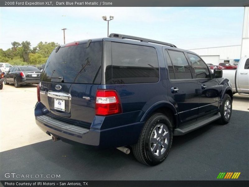Dark Blue Pearl Metallic / Stone 2008 Ford Expedition XLT