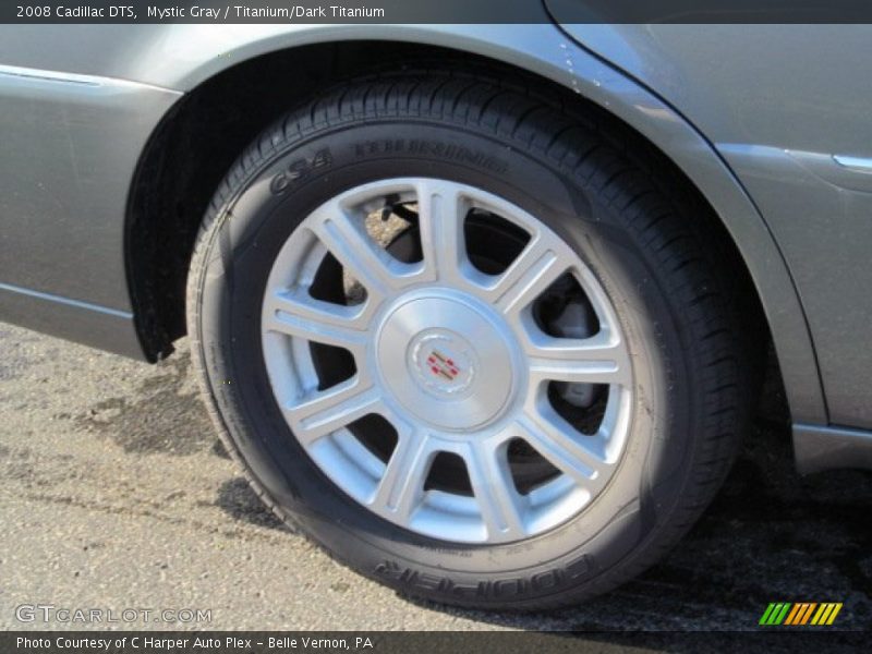 Mystic Gray / Titanium/Dark Titanium 2008 Cadillac DTS
