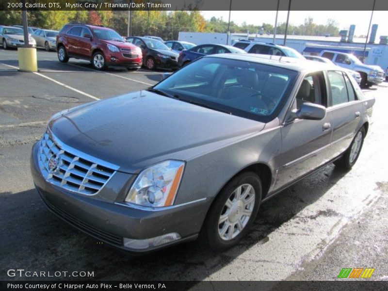 Mystic Gray / Titanium/Dark Titanium 2008 Cadillac DTS
