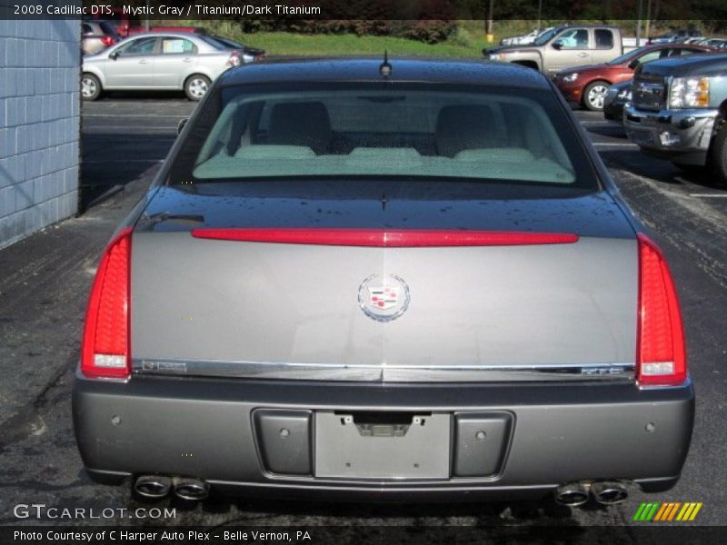Mystic Gray / Titanium/Dark Titanium 2008 Cadillac DTS