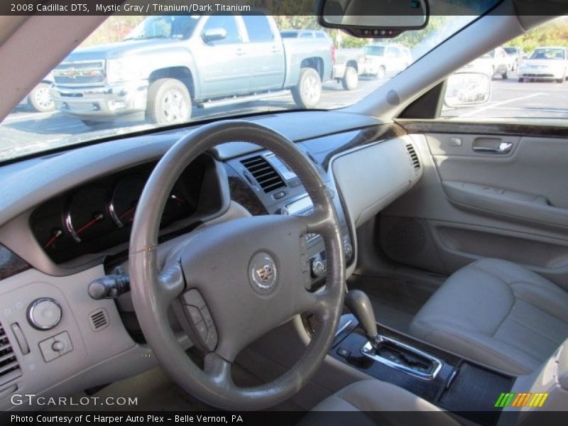 Mystic Gray / Titanium/Dark Titanium 2008 Cadillac DTS