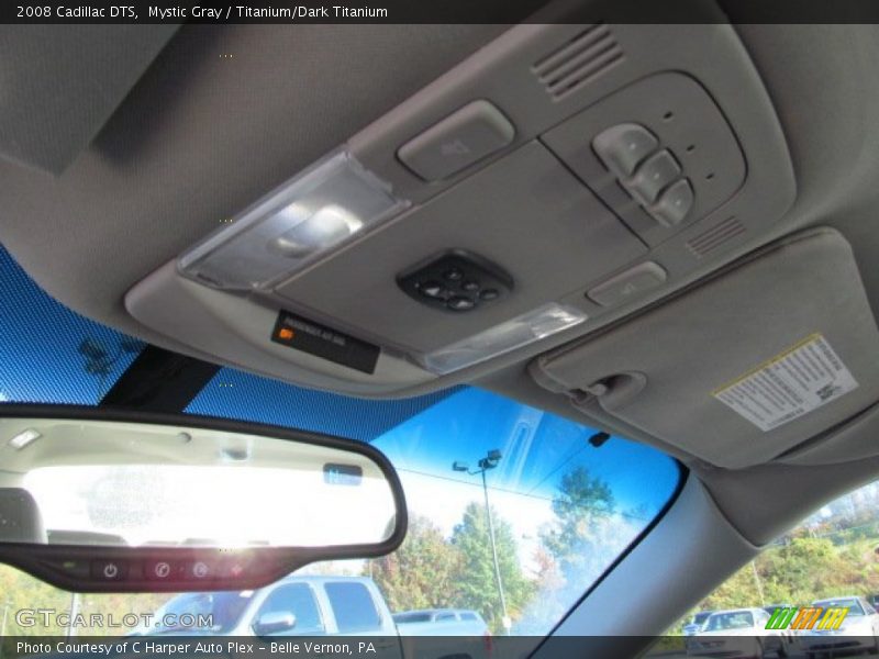 Mystic Gray / Titanium/Dark Titanium 2008 Cadillac DTS