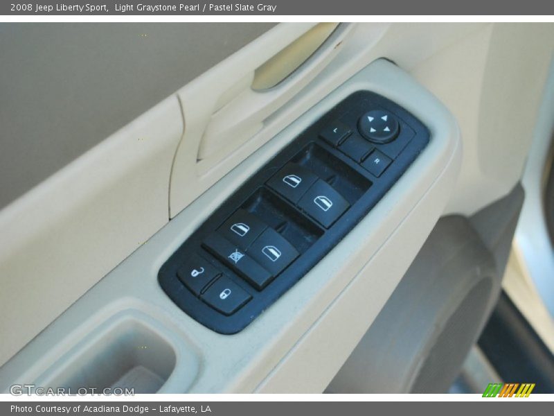 Light Graystone Pearl / Pastel Slate Gray 2008 Jeep Liberty Sport