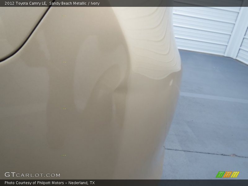 Sandy Beach Metallic / Ivory 2012 Toyota Camry LE