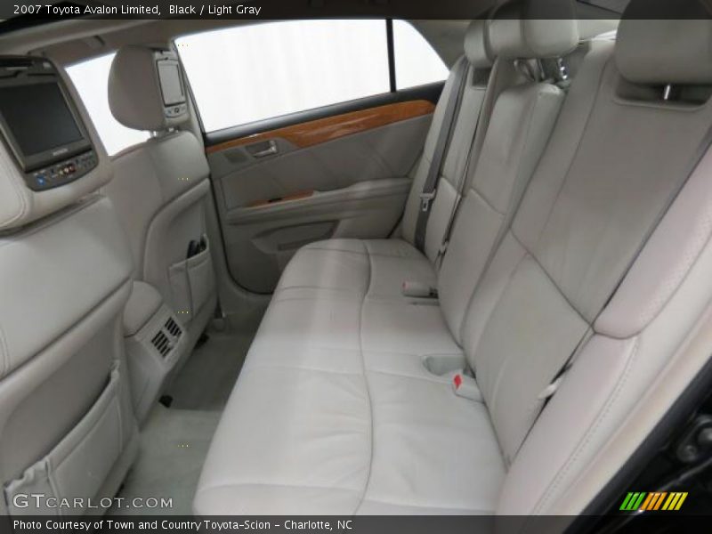 Black / Light Gray 2007 Toyota Avalon Limited