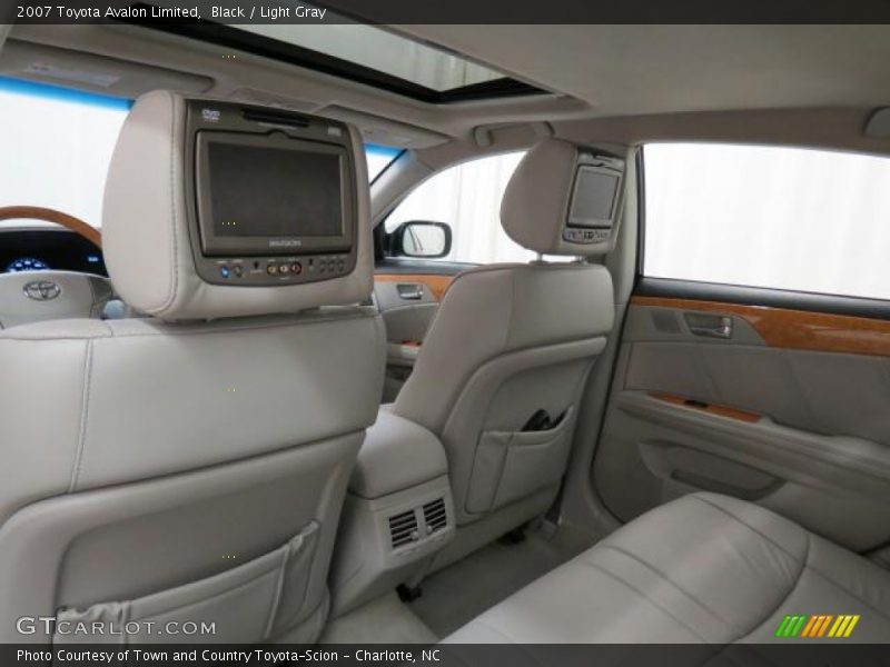 Black / Light Gray 2007 Toyota Avalon Limited