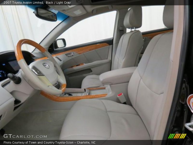 Black / Light Gray 2007 Toyota Avalon Limited